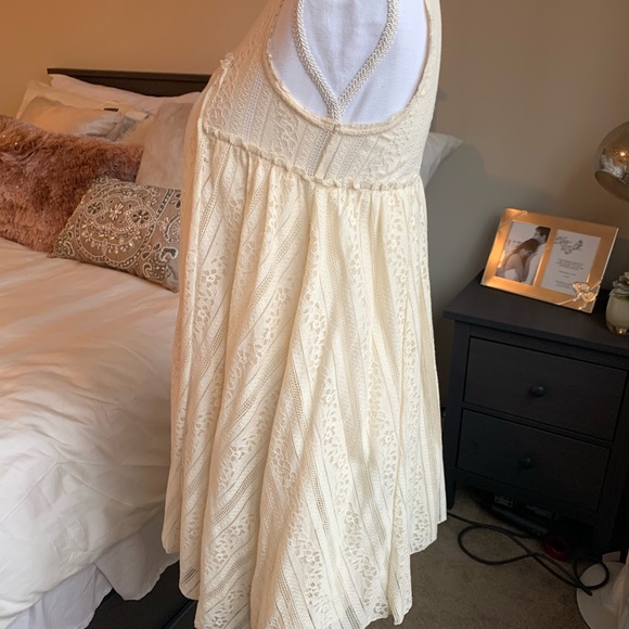 Free People Lace Tu Es La mini Dress - Picture 5 of 9